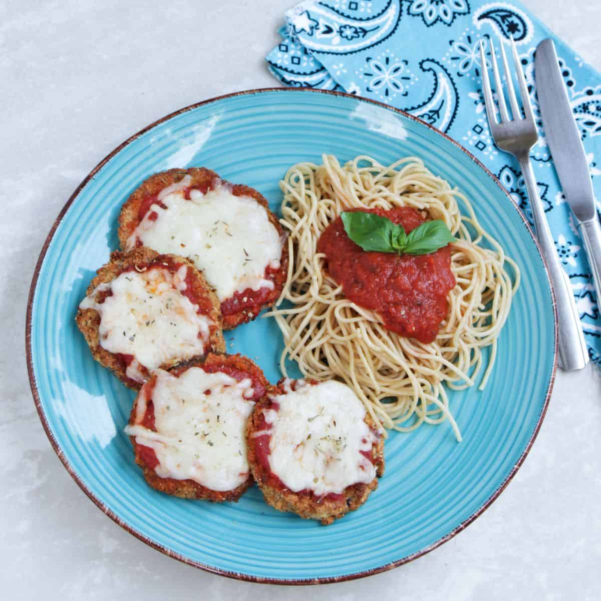 Eggplant Parmesan Air Fryer Recipe The Yummy Palate