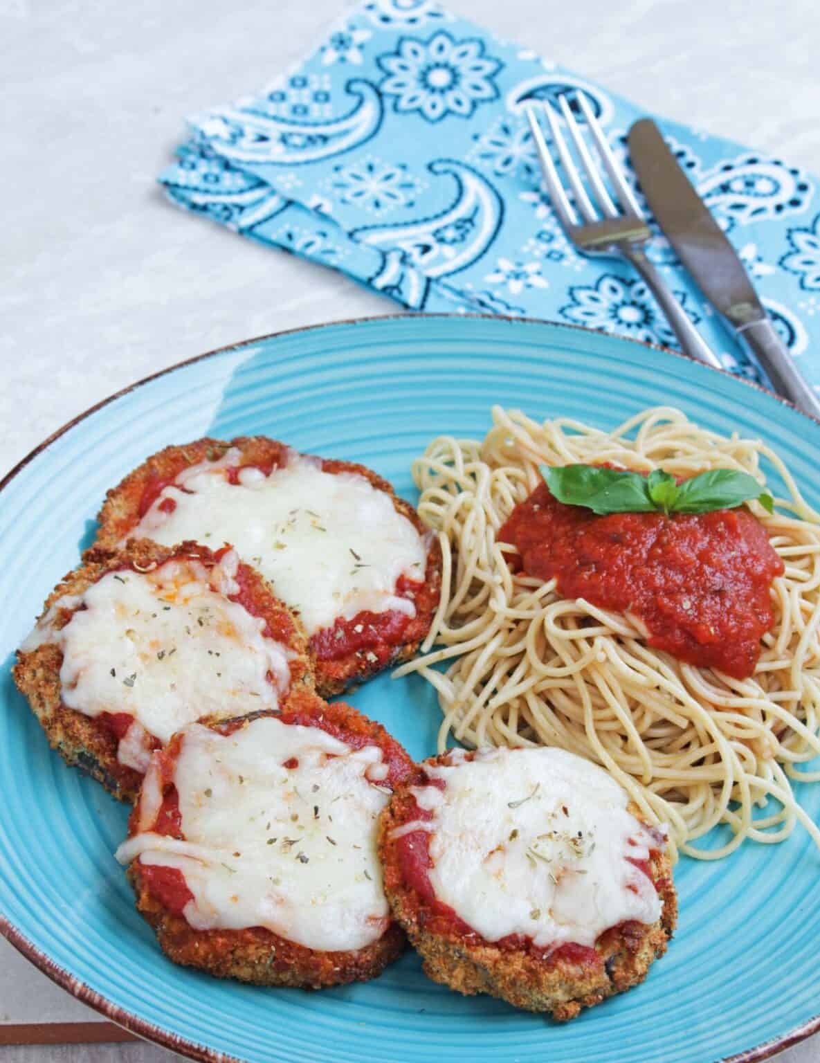 Eggplant Parmesan Air Fryer Recipe The Yummy Palate