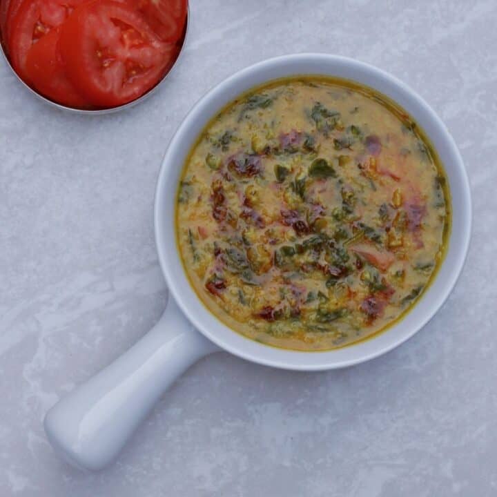 Spinach dal