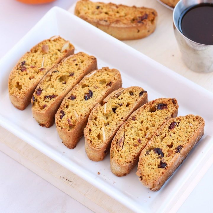 pumpkin spice biscotti